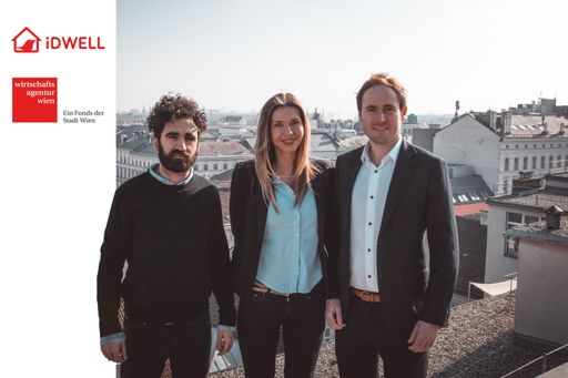  iDWELL Projektteam in den W48 StartUp Lofts