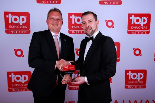  Yanfeng Automotive Interiors (YFAI) erhält in Deutschland und der
Slowakei die Zertifizierung als Top-Arbeitgeber 2019. Von links nach
rechts: Tony Elenbaas, Vice President, Europe and South Africa for
YFAI and Steffen Neefe, Country Manager DACH at the Top Employers'
Institute. Weiterer Text über ots und www.presseportal.de/nr/117551
/ Die Verwendung dieses Bildes ist für redaktionelle Zwecke
honorarfrei. Veröffentlichung bitte unter Quellenangabe:
"obs/Yanfeng Automotive Interiors/Henner Kettig"