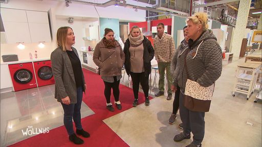 Vorschau Bild von Sylvana, Flo und Lavinia suchen noch nach zwei Küchen für ihre
neuen Wohnungen. Unterstützung bekommen sie dabei von Elffachmama
Silvia. Werden sie das Richtige für sich finden? "Die Wollnys - Eine
schrecklich große Familie!": Neue Folge am Mittwoch um 20:15 Uhr bei
RTL II. © RTL II - Recht zum Abdruck/Darstellung zeitlich/sachlich
beschränkt auf die Bewerbung der Sendung. Weiterer Text über ots und
www.presseportal.de/nr/6605
