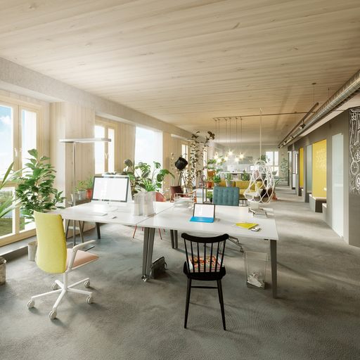Vorschau Bild von Visualisierung Co-Working HoHo Wien