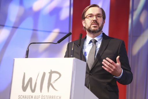 APA-CEO Clemens Pig während der Preisverleihung zum
„Medienmanager des Jahres“