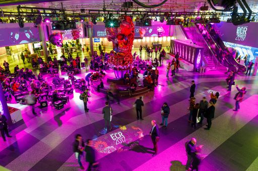  Eingangshalle Austria Center Vienna beim ECR