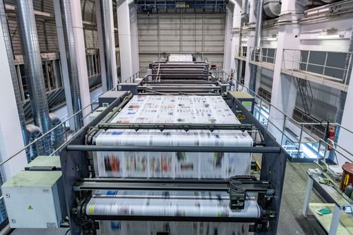 Vorschau Bild von Die neue Druckmaschine in der Druck Styria in
Graz-Messendorf