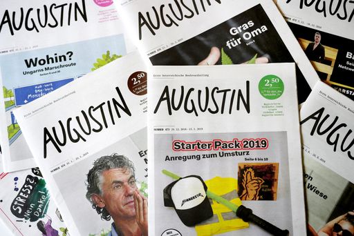 Durch immer mehr Hürden wird der Verkauf der
Straßenzeitung AUGUSTIN erschwert.