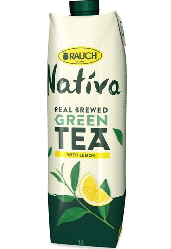 Vorschau Bild von Rauch Nativa Green Tea Lemon Design Relaunch
Neuheit 2019 echt gebrühter Tee mit Zitrone Grüner Tee