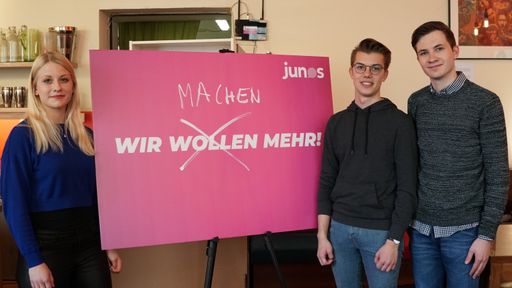 Top 3 Kandidaten der JUNOS bei den ÖH Wahlen 2019