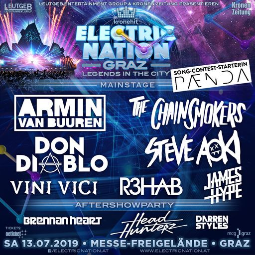 Kronehit Electric Nation Graz 2019