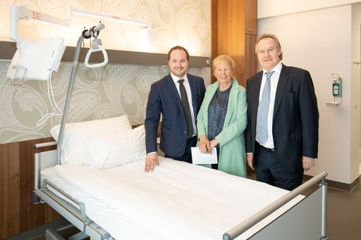 Vorschau Bild von 11.03.2019 - RUDOLFINERHAUS Privatklinik: Eröffnung
der neuen Billroth-Stationen mit exklusiven Privatzimmern.