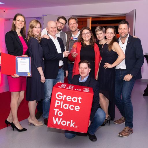 Das Team von Lidl Österreich freut sich über die erneute
Auszeichnung als Great Place to Work
