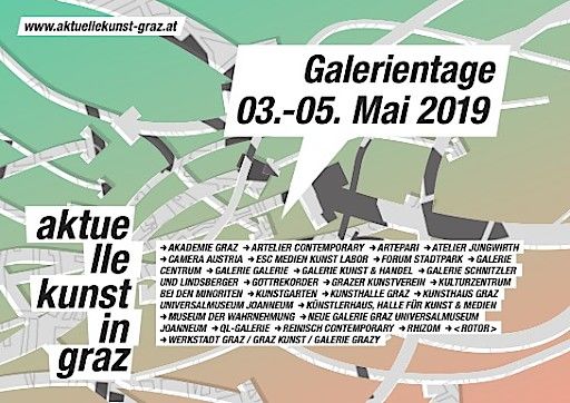 Galerientage 2019 - aktuelle kunst in graz