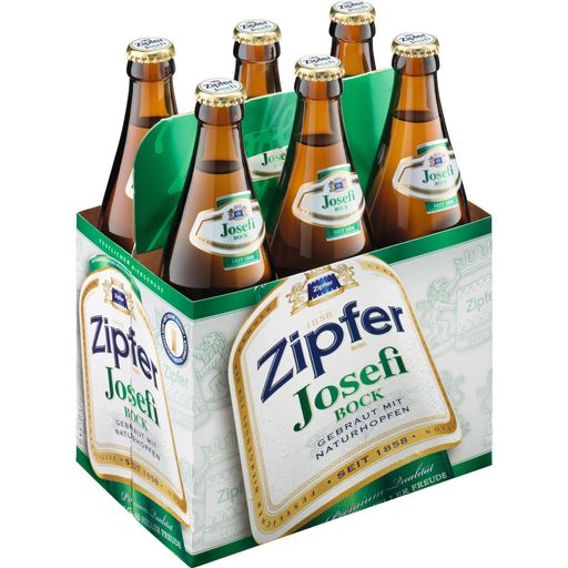Der Zipfer Josefibock ist während der Osterzeit in
der 0,5l Flasche erhältlich.