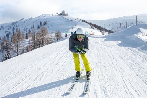 Olympiasieger und WorldSkitest-Testleiter Franz
Klammer