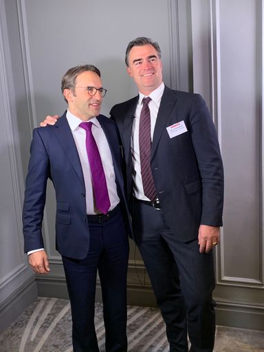 Im Bild v.l.n.r.: Dr. Peter Winkler und Dr. Alric
Ofenheimer.