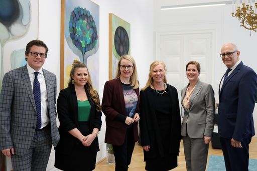 Vorstellung Ausbildungsprogramm bei BM Schramböck