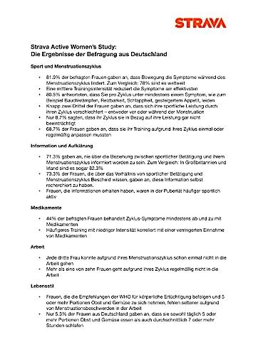 Vorschau Bild von Internationale Befragung über den Zusammenhang von Menstruation und Sport zeigt: Frauen mangelt es an Informationen und Aufklärung (FOTO)