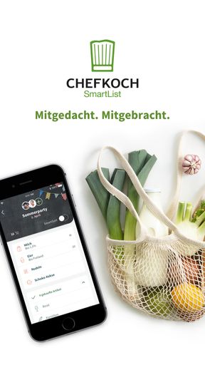 Chefkoch SmartList Teaser. Weiterer Text über ots und
www.presseportal.de/nr/111439 / Die Verwendung dieses Bildes ist für
redaktionelle Zwecke honorarfrei. Veröffentlichung bitte unter
Quellenangabe: "obs/Gruner+Jahr, CHEFKOCH.de"