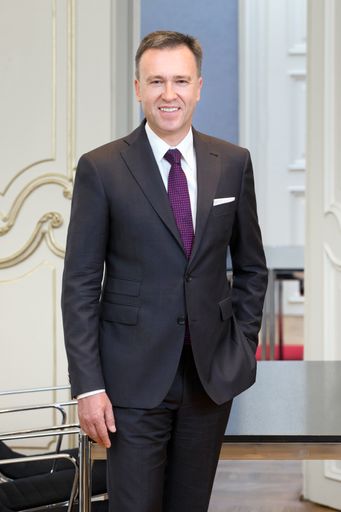  CEO Christian Jauk freut sich über die stabile
Ertragssituation und erfolgreiche Entwicklung der GRAWE Bankengruppe