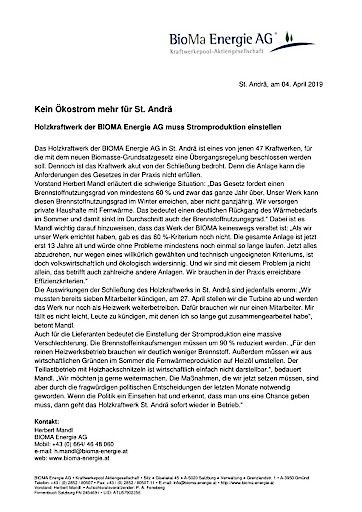 2019-04-04_Pressestatement_BIOMA_StAndrae