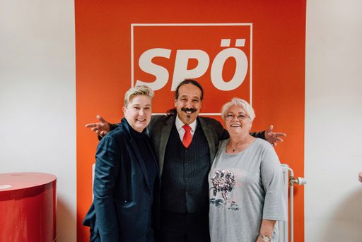 Vorschau Bild von v.l.n.r.: Mag.a. Ortrun Gauper, Wolfgang Fasching,
Eveline Greger