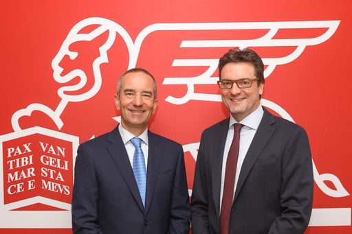 https://www.apa-fotoservice.at/galerie/17771
Generali Österreich CEO Alfred Leu und Generali Österreich CFO Klaus
Wallner präsentieren ein nachhaltig gutes Geschäftsergebnis 2018.