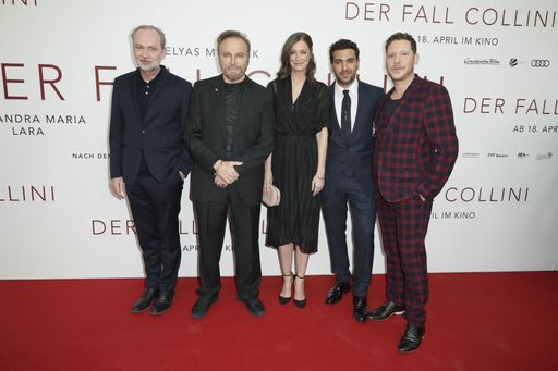 Der Fall Collini Premiere Berlin. Weiterer Text über ots und
www.presseportal.de/nr/12946 / Die Verwendung dieses Bildes ist für
redaktionelle Zwecke honorarfrei. Veröffentlichung bitte unter
Quellenangabe: "obs/Constantin Film/Sebastian Reuter"
