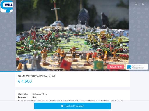 willhaben-Marktplatz Schmankerl: Brettspiel-Schatz