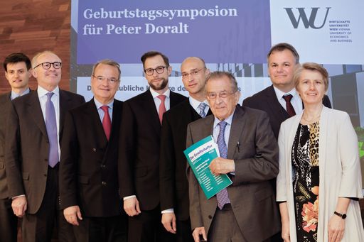  Festsymposion zu Ehren Emeritus Peter Doralts 80.
Geburtstag