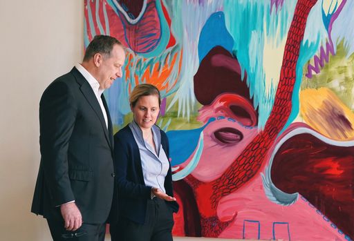 Vorschau Bild von Bank- und Finanzrechts-Experte Markus Fellner (fwp)
mit Future Law Gründerin Sophie Martinetz.