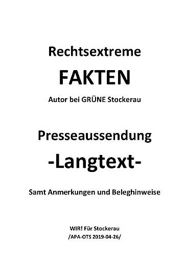  Presseaussendung LANGTEXT mit Anmerkungen und Beleghinweisen