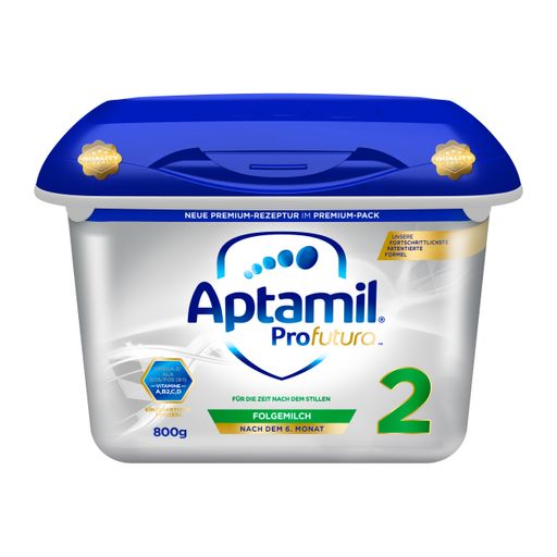 Aptamil ProfuturaTM Folgemilch 2 nach dem 6. Monat