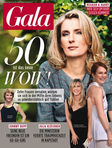 Cover GALA 19/2019, EVT 02.05.2019 Weiterer Text über ots und
www.presseportal.de/nr/6106 / Die Verwendung dieses Bildes ist für
redaktionelle Zwecke honorarfrei. Veröffentlichung bitte unter
Quellenangabe: "obs/Gruner+Jahr, Gala"