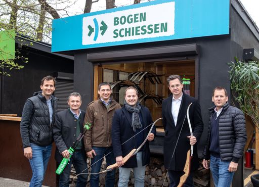 Eröffnung des neuen 3D-Bogensportpark am Kahlenberg