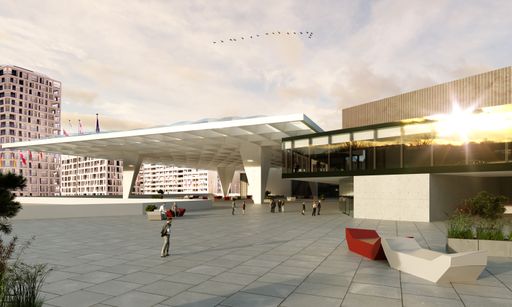 Das donauSEGEL ist das größte
Modernisierungsprojekt des Austria Center Vienna.