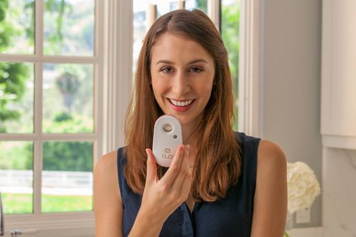 Vorschau Bild von Userin mit dem breathe ilo Gerät