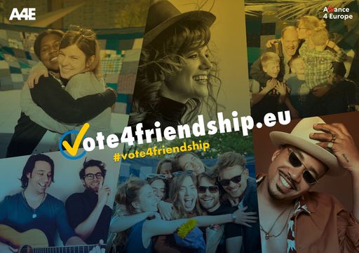 #vote4friendship_key_visual (c)A4E. Weiterer Text über ots und
www.presseportal.de/nr/134760 / Die Verwendung dieses Bildes ist für
redaktionelle Zwecke honorarfrei. Veröffentlichung bitte unter
Quellenangabe: "obs/Alliance4Europe"