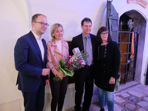 Vorschau Bild von Gratulation durch den Vizebürgermeister