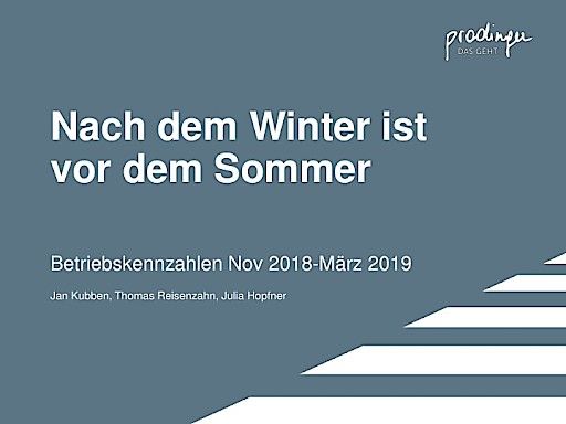 Vorschau Bild von Präsentation Kennzahlen Winter 2018/19
