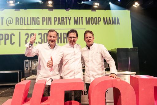 Vorschau Bild von Die drei besten Köche Österreichs (v.l.): Andreas
Döllerer (Platz 3), Heinz Reitbauer (Platz 1), Martin Klein (Platz
2)