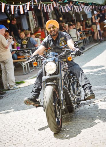  Internationale Gäste bei der Biker Mania