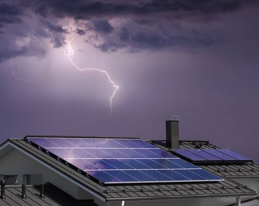 Blitzschutz von Photovoltaikanlagen