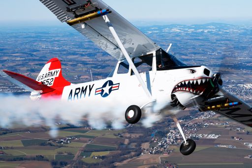 Vorschau Bild von Cessna L 19 Bird Dog beim Austrian Airfest mit Bemalung von Knut
Tiroch.