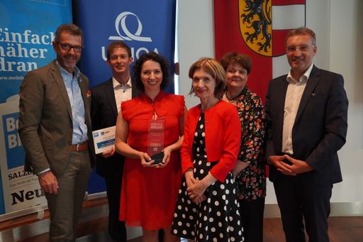 Sieger des Gesundheitspreises 2019 sind die
Geschützten Werkstätten – Integrative Betriebe Salzburg GmbH.