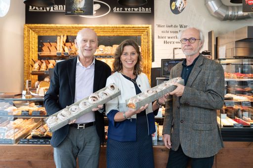 Die Bäckerei DerMann unterstützt die St. Anna
Kinderkrebsforschung