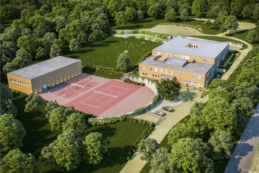  Der neue International Campus Vienna bietet ab
Herbst 2019 architektonisch und pädagogisch optimale
Rahmenbedingungen für erfolgreiches Lernen.