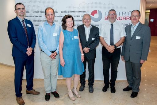 Gastgeber und Vortragende des Summit Research,
Innovation and Standardization 2019 am 13. Juni 2019 in Wien