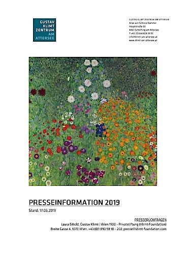 Vorschau Bild von Presseinformation Klimt Zentrum