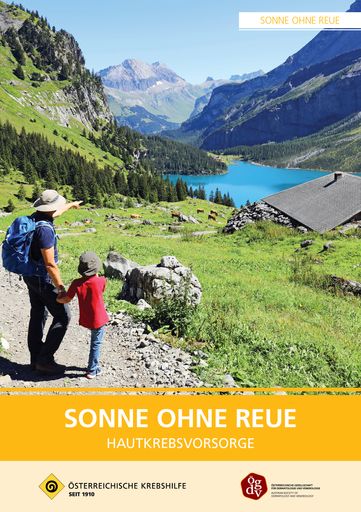  Die Krebshilfe-Broschüre "Sonne ohne Reue" ist
kostenlos in allen Apotheken erhältlich