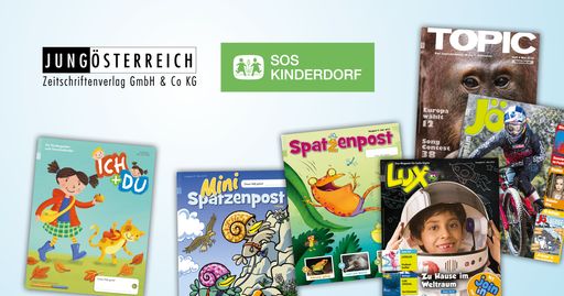  Formate von JUNGÖSTERREICH in zukünftiger
Partnerschaft mit SOS-Kinderdorf