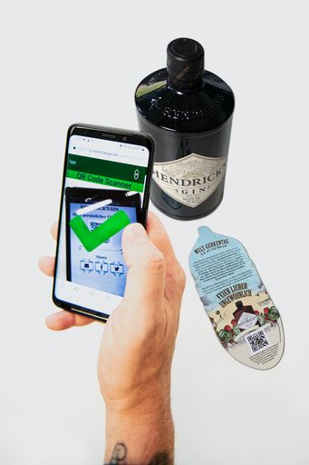 Vorschau Bild von QR Codes Hendrick's Promotion