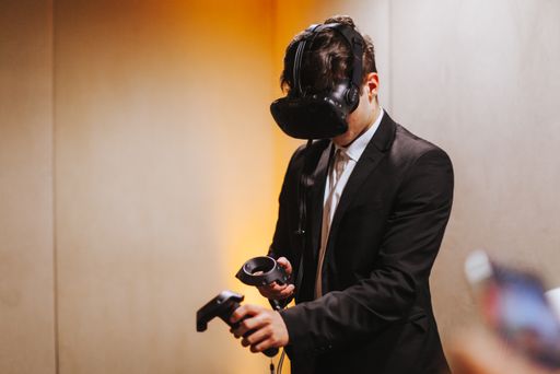 Vorschau Bild von Virtual Reality Station im Eventeinsatz